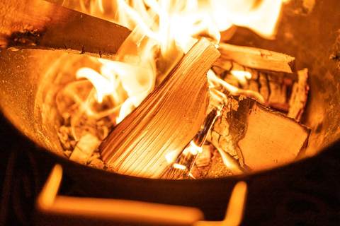 Feuerschale zum Grillen