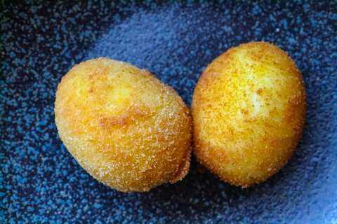 Frittierte Eier