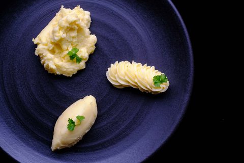 Kartoffelpüree schön anrichten