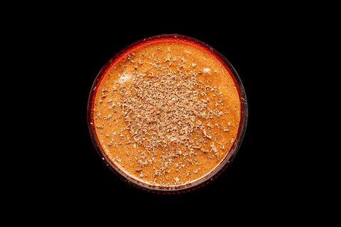 Fertige Mousse au Chocolat im Glas