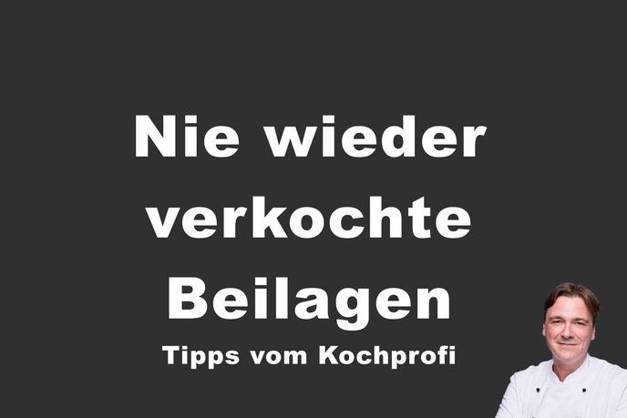 Nie wieder verkochte Beilagen