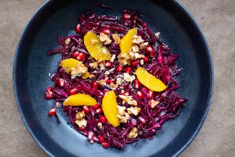 Rotkohlsalat Orange